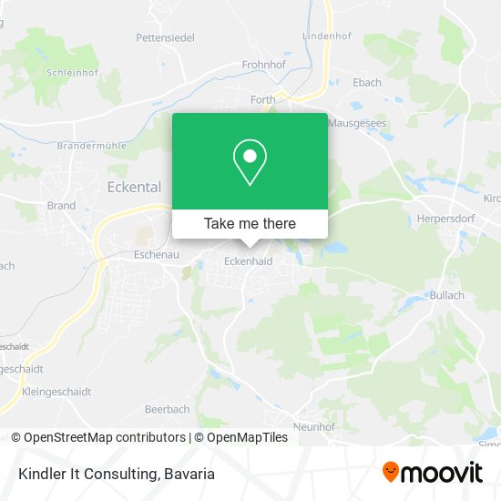 Kindler It Consulting map