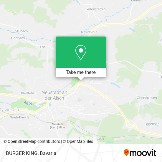 Карта BURGER KING