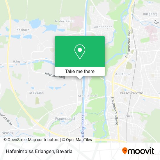 Hafenimbiss Erlangen map