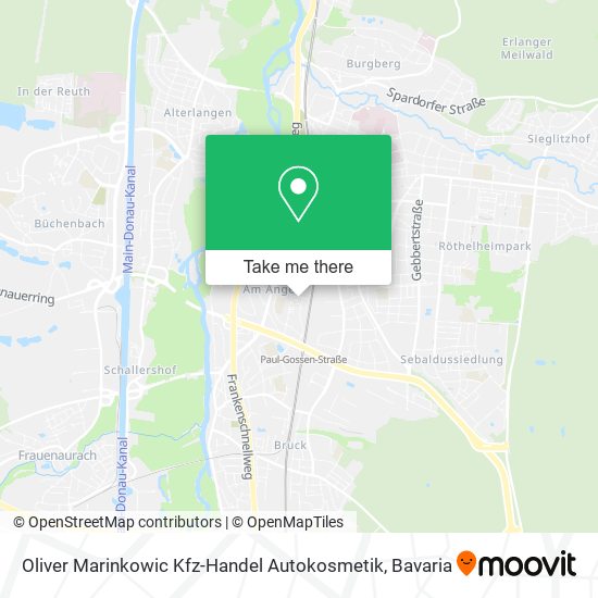 Oliver Marinkowic Kfz-Handel Autokosmetik map