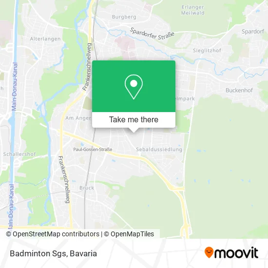 Карта Badminton Sgs