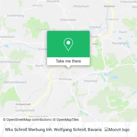 Карта Wks Schroll Werbung Inh. Wolfgang Schroll