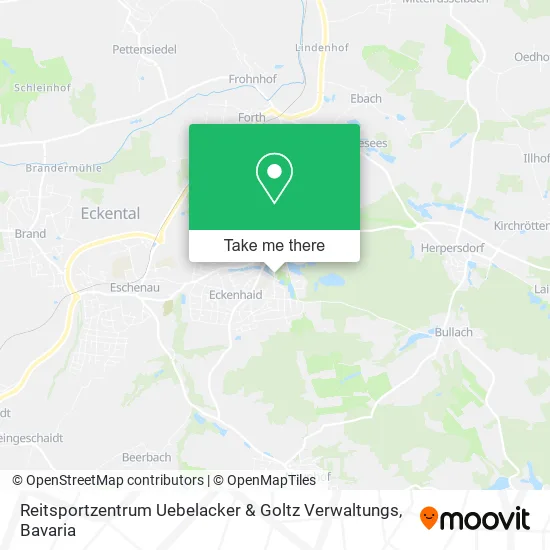 Карта Reitsportzentrum Uebelacker & Goltz Verwaltungs