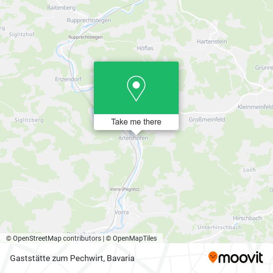 Gaststätte zum Pechwirt map