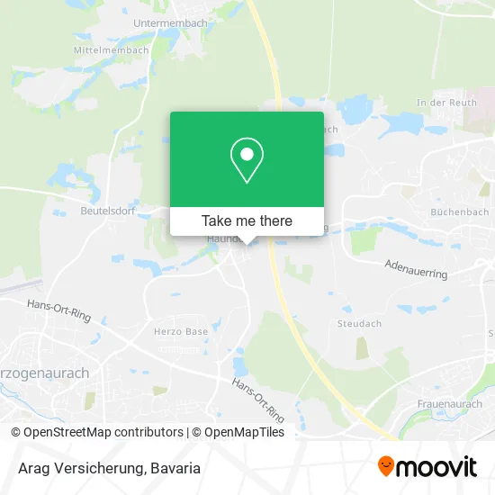 Карта Arag Versicherung