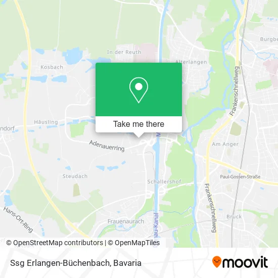 Карта Ssg Erlangen-Büchenbach