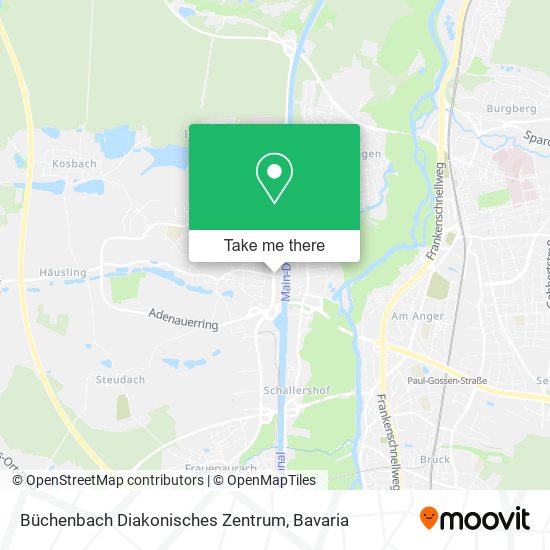 Büchenbach Diakonisches Zentrum map