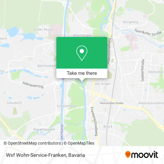 Карта Wsf Wohn-Service-Franken