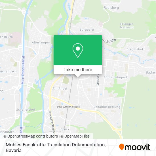 Карта Mohles Fachkräfte Translation Dokumentation