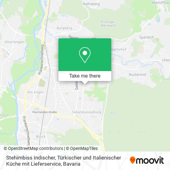 Stehimbiss Indischer, Türkischer und Italienischer Küche mit Lieferservice map