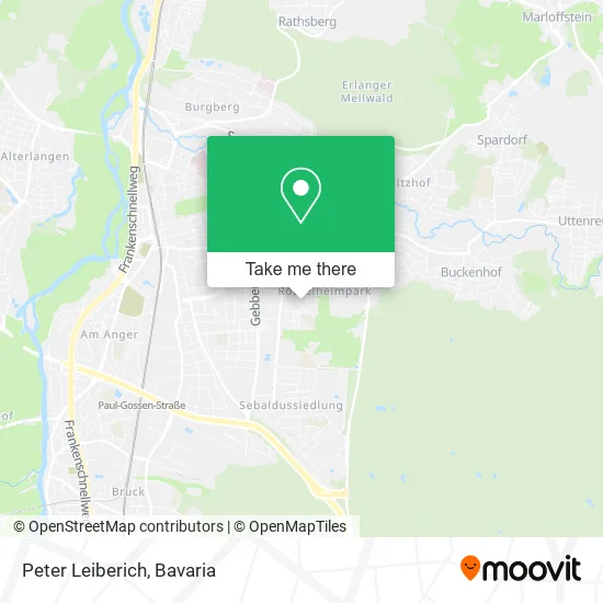 Карта Peter Leiberich