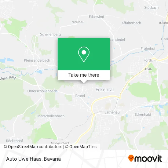 Карта Auto Uwe Haas