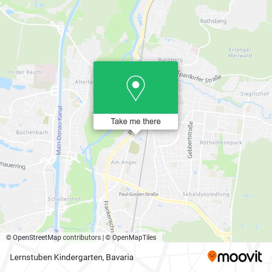 Карта Lernstuben Kindergarten