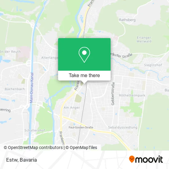 Карта Estw