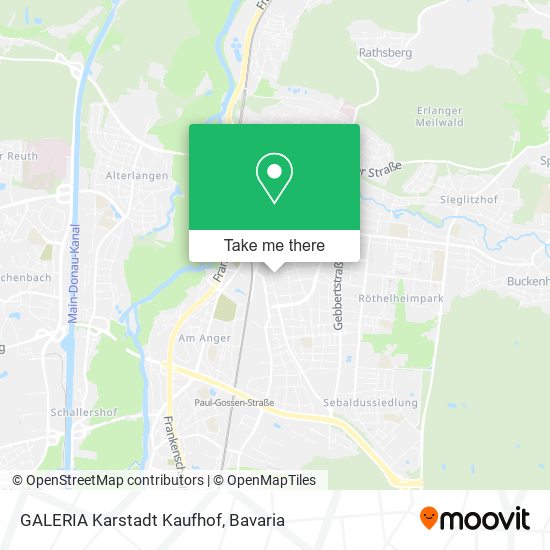 Карта GALERIA Karstadt Kaufhof