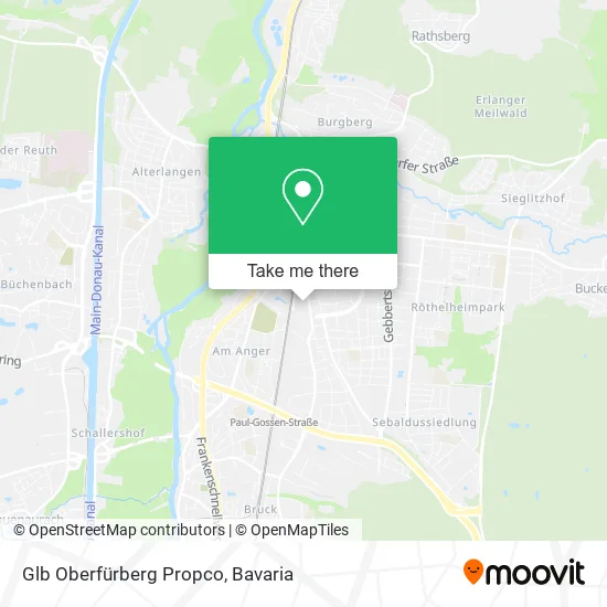 Карта Glb Oberfürberg Propco