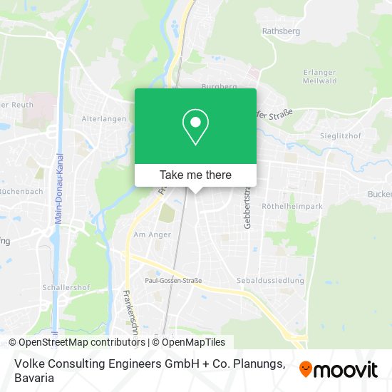 Volke Consulting Engineers GmbH + Co. Planungs map