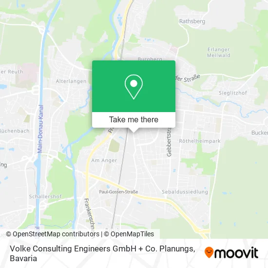 Карта Volke Consulting Engineers GmbH + Co. Planungs