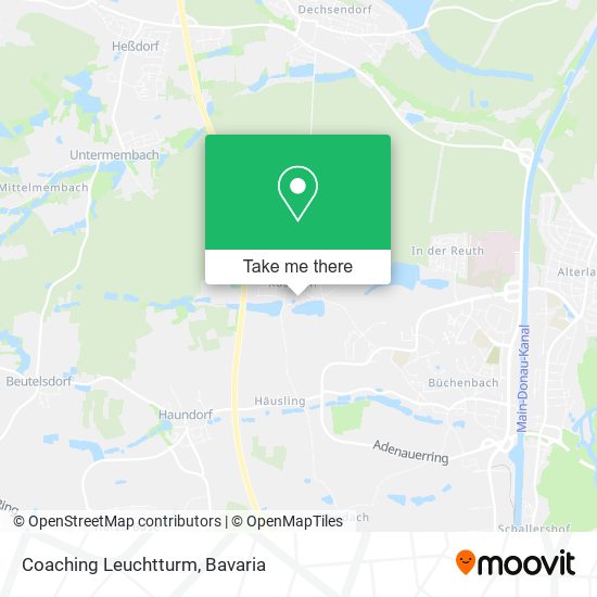 Coaching Leuchtturm map