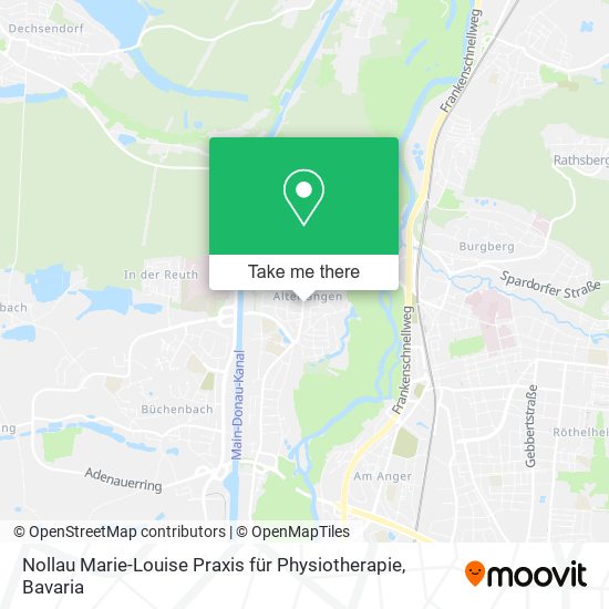Карта Nollau Marie-Louise Praxis für Physiotherapie