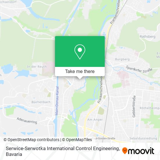 Карта Serwice-Serwotka International Control Engineering