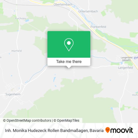 Inh. Monika Hudezeck Rollen Bandmaßagen map