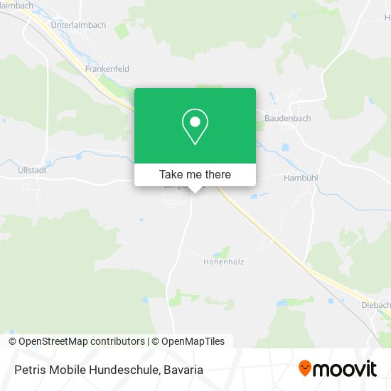 Petris Mobile Hundeschule map