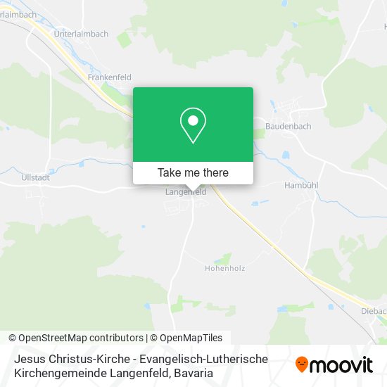 Jesus Christus-Kirche - Evangelisch-Lutherische Kirchengemeinde Langenfeld map