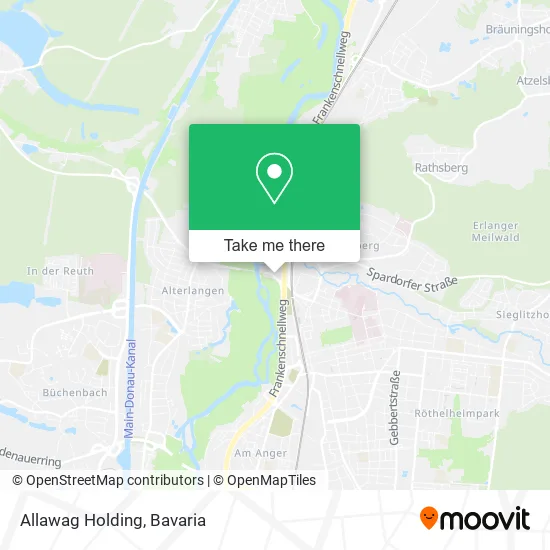 Карта Allawag Holding