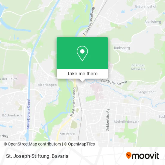 Карта St. Joseph-Stiftung
