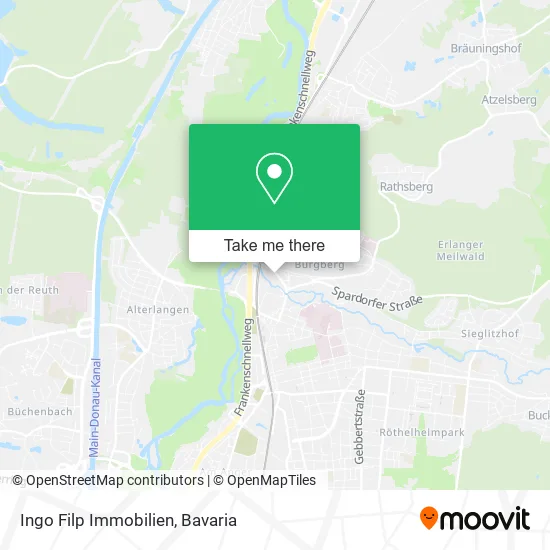 Карта Ingo Filp Immobilien