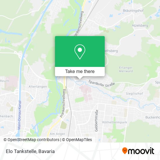 Elo Tankstelle map