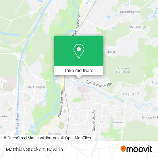 Карта Matthias Stockert