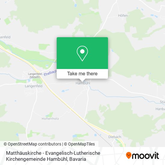Matthäuskirche - Evangelisch-Lutherische Kirchengemeinde Hambühl map