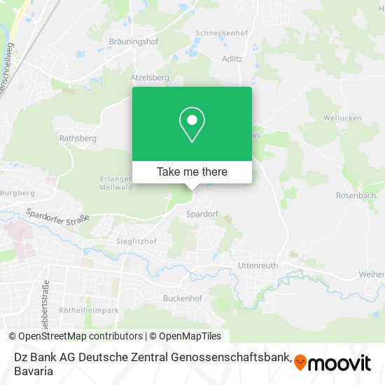 Dz Bank AG Deutsche Zentral Genossenschaftsbank map