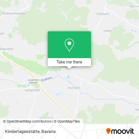 Карта Kindertagesstätte