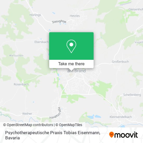 Psychotherapeutische Praxis Tobias Eisenmann map