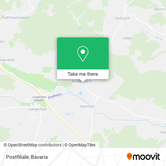 Карта Postfiliale