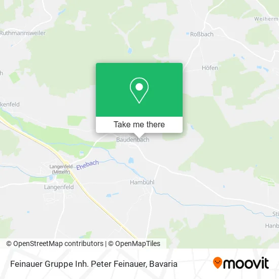 Feinauer Gruppe Inh. Peter Feinauer map
