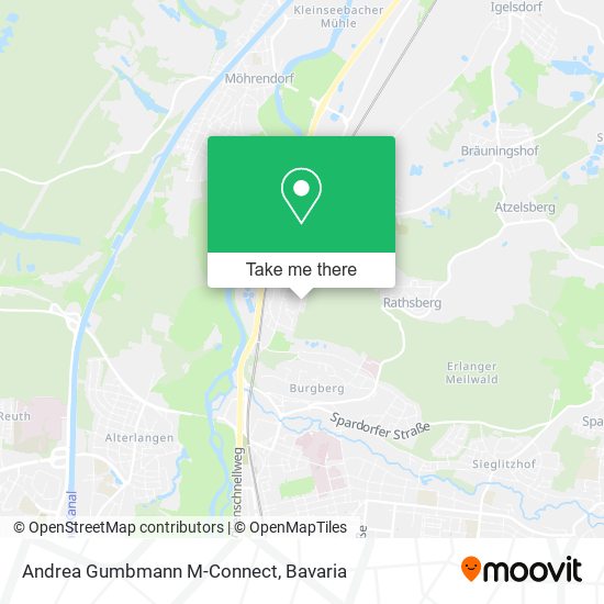 Andrea Gumbmann M-Connect map