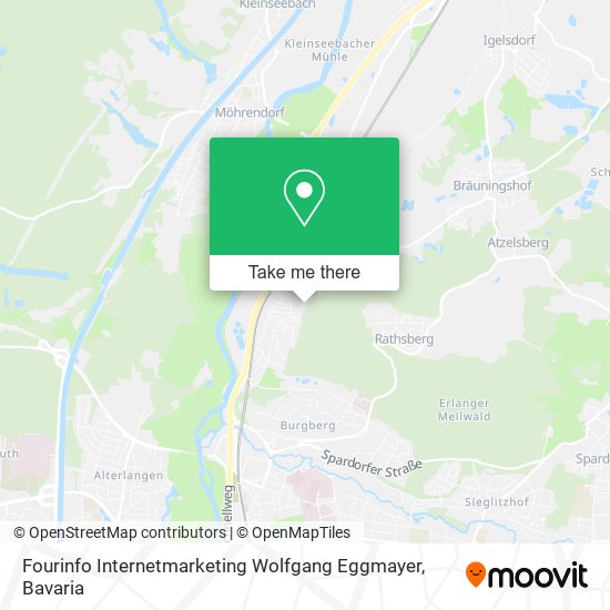 Fourinfo Internetmarketing Wolfgang Eggmayer map