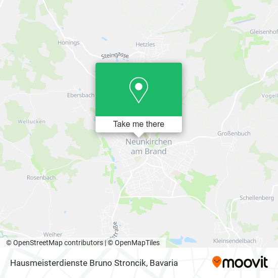 Hausmeisterdienste Bruno Stroncik map