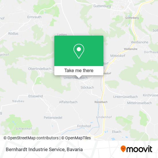 Bernhardt Industrie Service map