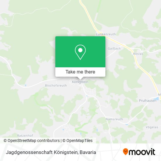 Jagdgenossenschaft Königstein map