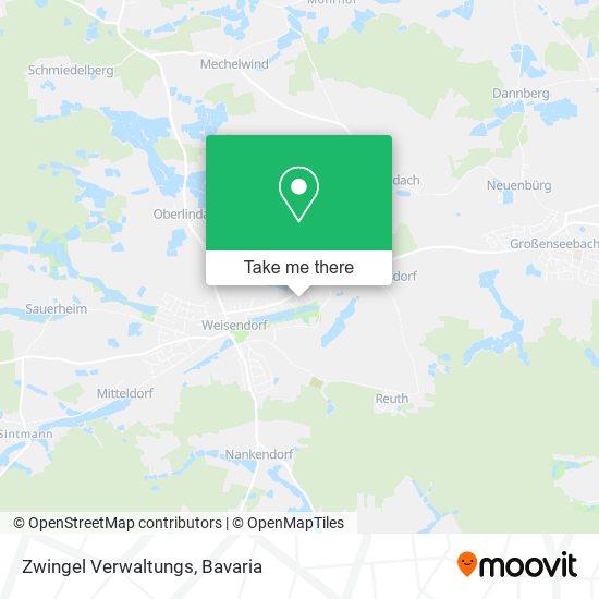 Zwingel Verwaltungs map