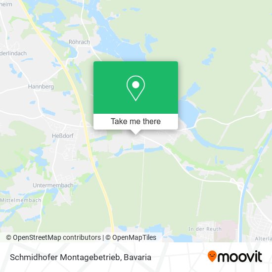 Schmidhofer Montagebetrieb map