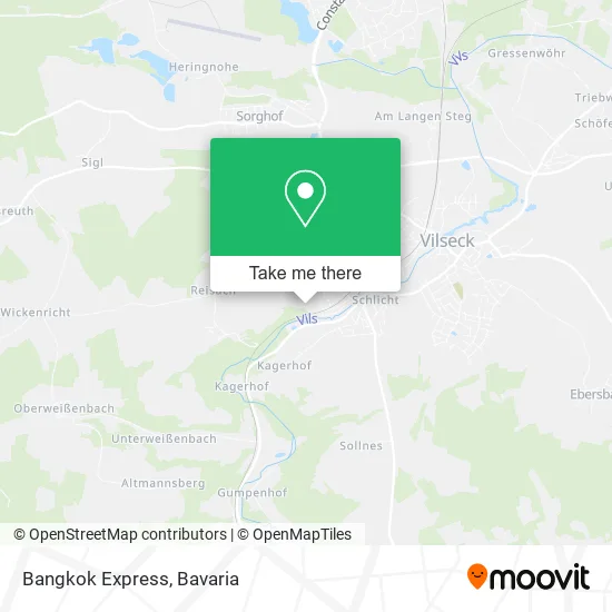 Карта Bangkok Express