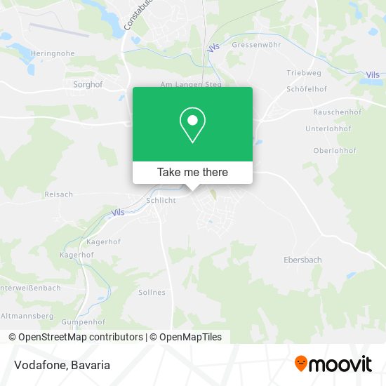 Vodafone map