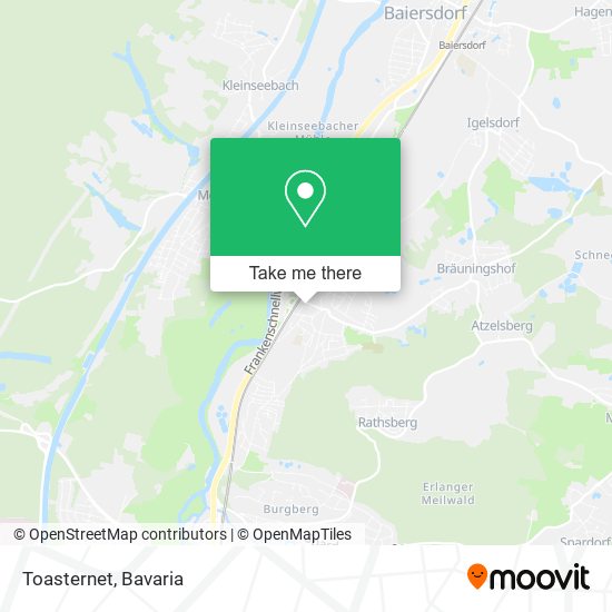 Toasternet map