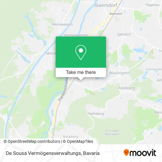 De Sousa Vermögensverwaltungs map